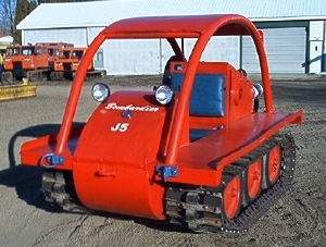 Bombardier J5, 6 cyl. 4 sp., new tracks, total reconditioned. Bombardier J5, 6 cyl. 4 sp., new tracks, total reconditioned.