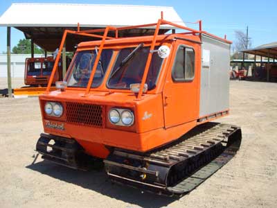 Thiokol 1404 WT Thiokol 1404 WT, 2-man cab with cargo box and roof rack, V4, 12 sp.